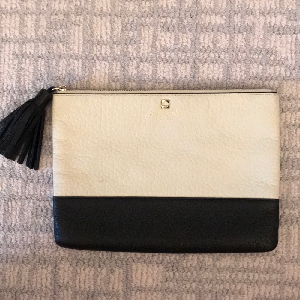 Kate Spade leather clutch